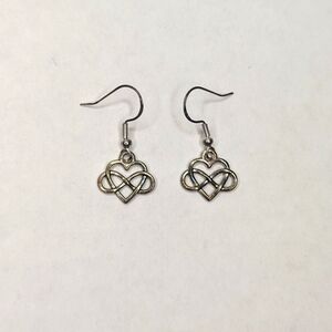 Infinity Heart Earrings